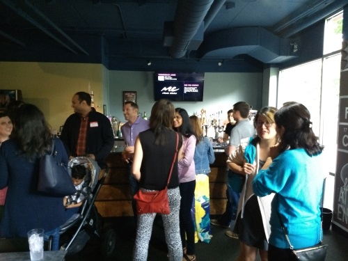 Young Ophthalmologists and Optometrists networking at June event